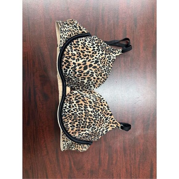 Victoria’s Secret Very Sexy Leopard Print Push Up Bra Size 34B - Picture 1 of 10